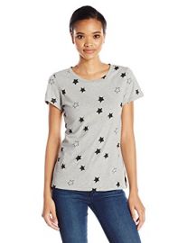 French Connection Women\'s Embellished Star Tee at Amazon